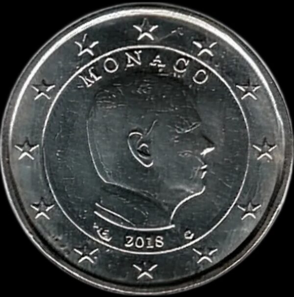 pièce Monaco 1 euro 2019